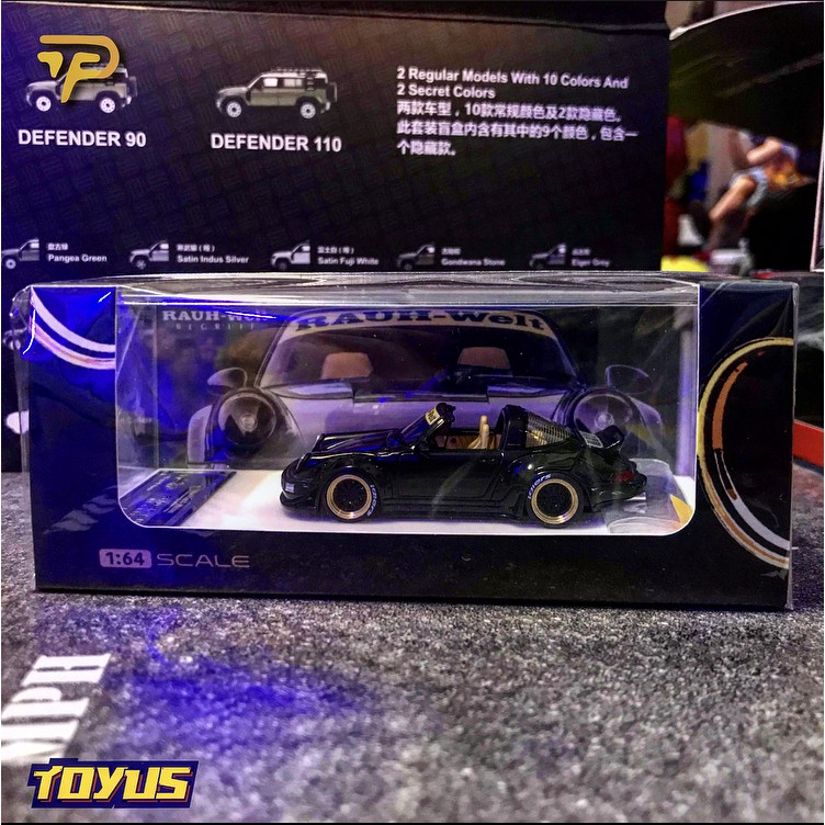 Timothy&Pierre - SINGER PORSCHE 964 TARGA BLACK - Timothy and Pierre