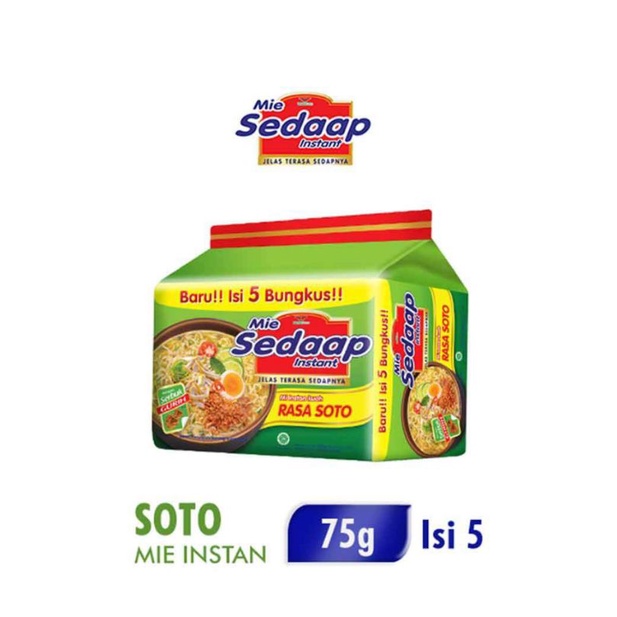

mie kuah sedaap isi 5