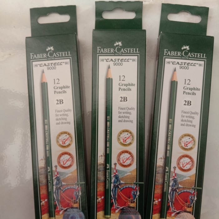 

Limited Pensil 2B Faber Castell Bergaransi