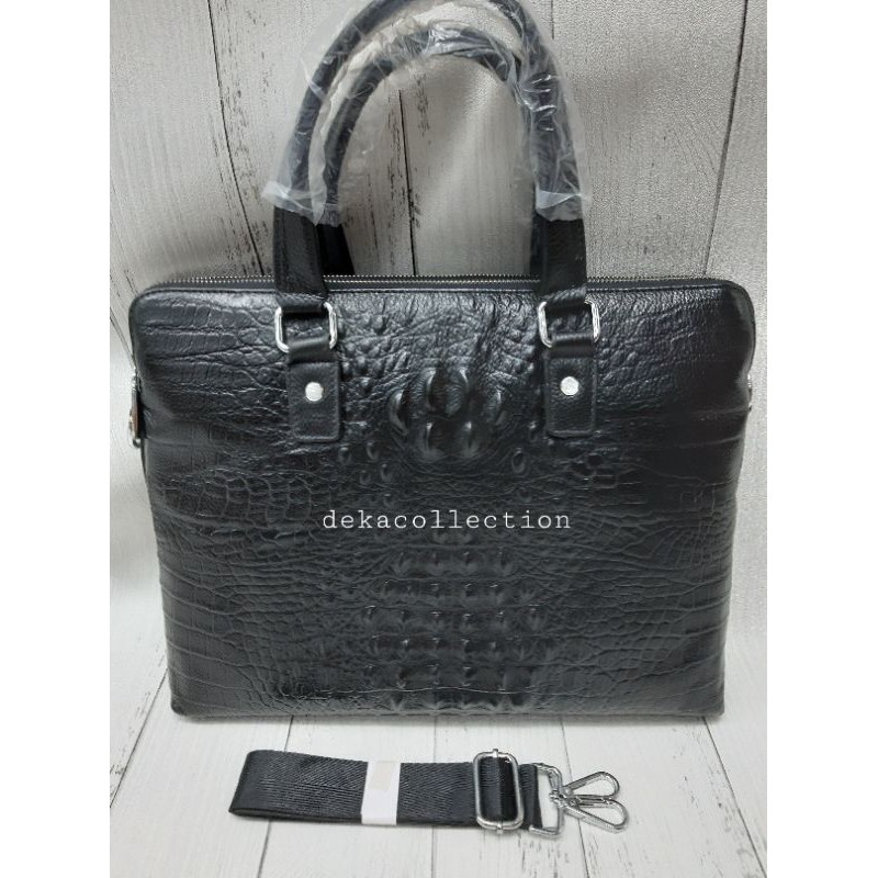 TAS KERJA KULIT PRIA WANITA TAS LAPTOP TAS SELEMPANG KULIT