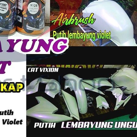 ☁ Paket Lengkap Cat Pilox Diton Premium 9200 Lembayung Violet Warna Ungu Putih Mutiara 400cc pylox ←