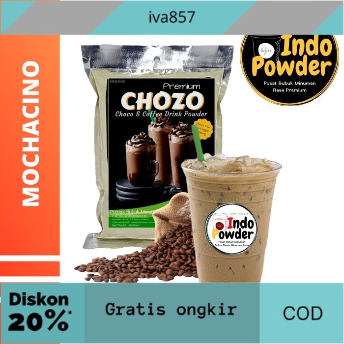

PROMO Bubuk Minuman MOCHACINO 1Kg - Bubuk MOCHACCINO 1Kg - MOCHACINO GRATIS ONGKIR