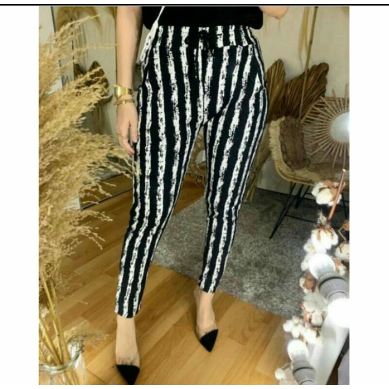 SW - SALUR PANTS 1168 / CELANA SALUR GEDE IMPORT / CELANA IMPORT WANITA / CELANA GARIS / CELANA SALU