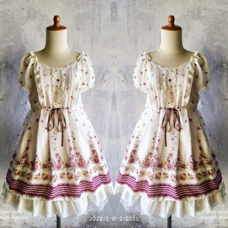dress kawaii axes femme shabby