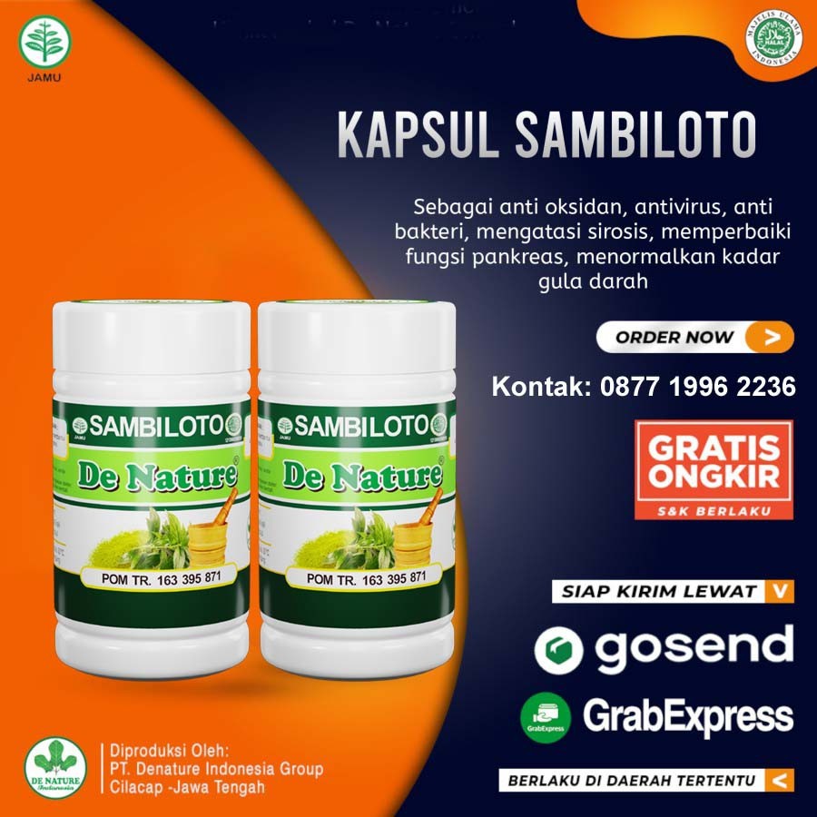 Obat Sambiloto De Nature Amandel Radang Kronis Radang Tenggorokan Ampuh