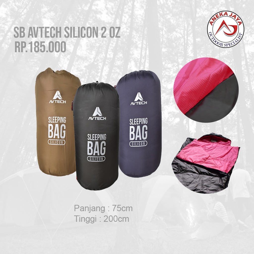 SLEEPING BAG AVTECH SILICON 2 OZ