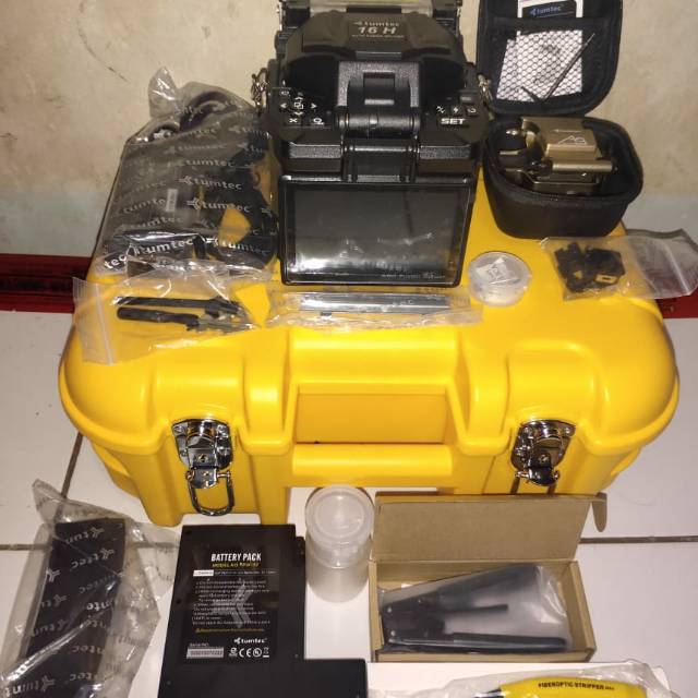 fusion Splicer tumtec 16h/alat sambung fiber optic