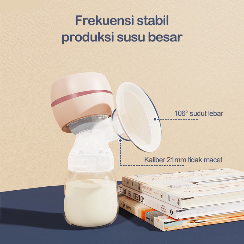 ❣️Garansi&amp;Hadiah❣️Pompa ASI Elektrik Portable/Breast Pump Rechargeable Single Electric Tanpa Rasa Sakit Painless