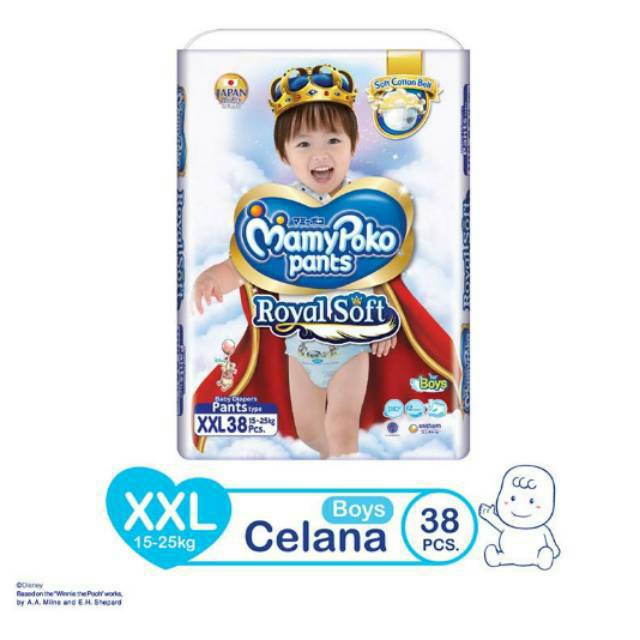 mamypoko royal soft XXL 38 boy girl/Mamypoko royal soft xxl38/mamypoko pants royalsoft xxl38/mamypok