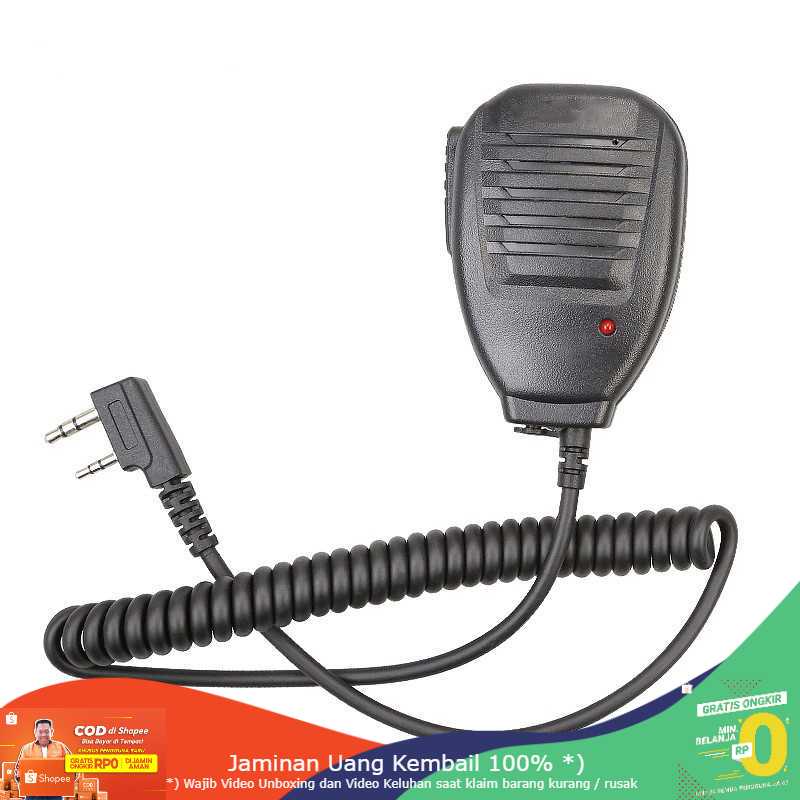 (BISA COD) RVOSTR  Speaker Microphone PTT for Walkie Talkie - RS-114