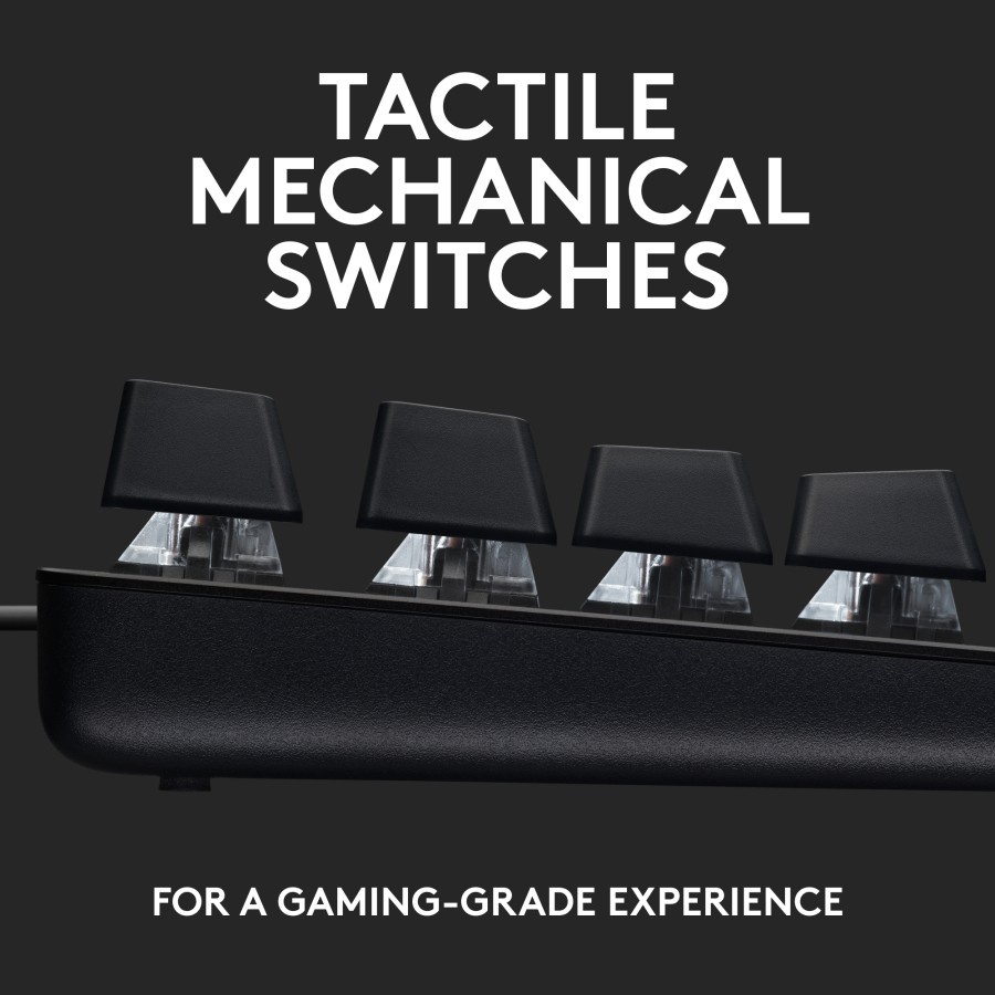 Logitech G413 SE TKL | Keyboard Gaming TKL Mechanical Tactile Backlit