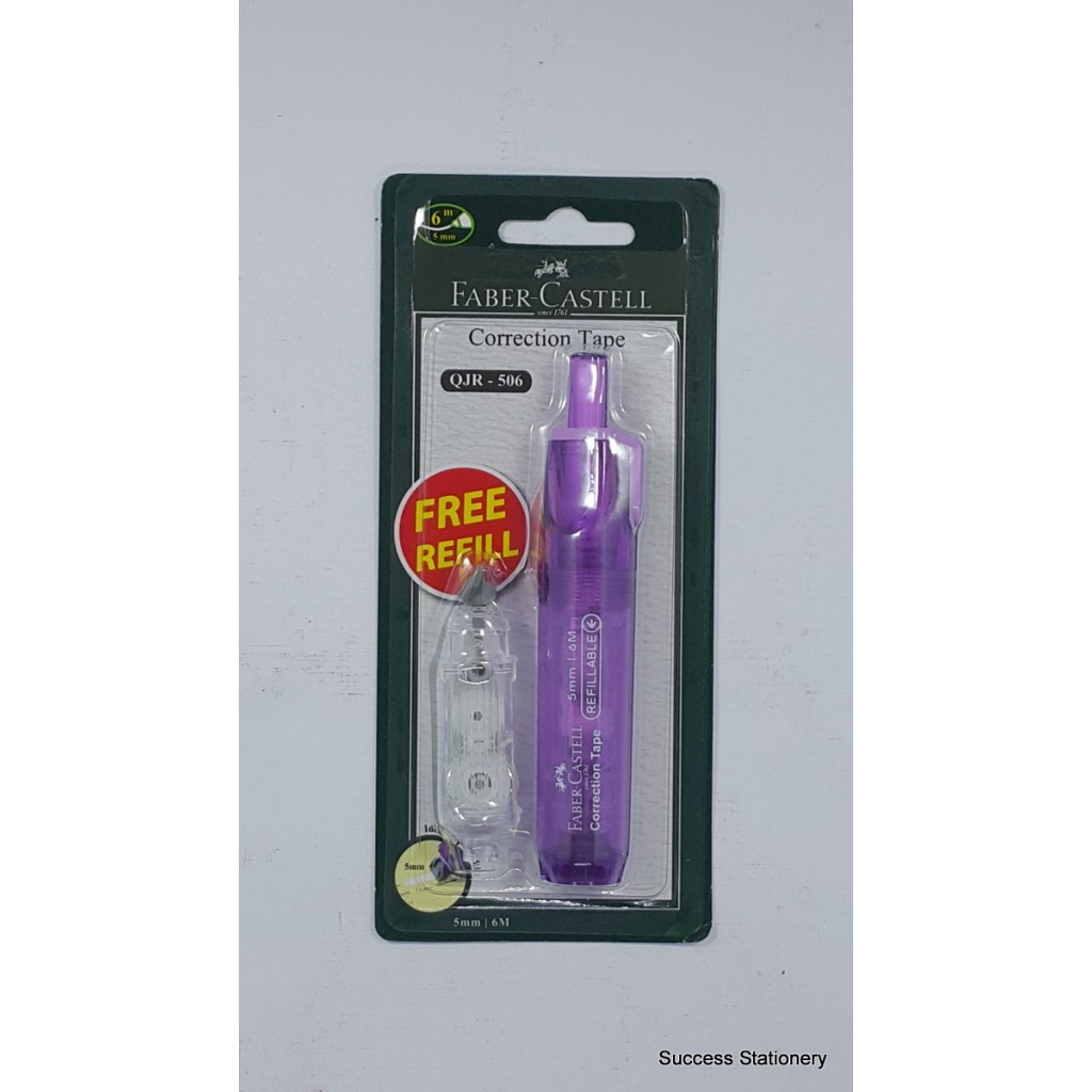 

FABER CORRECTION TAPE QJR 506, 169454/53