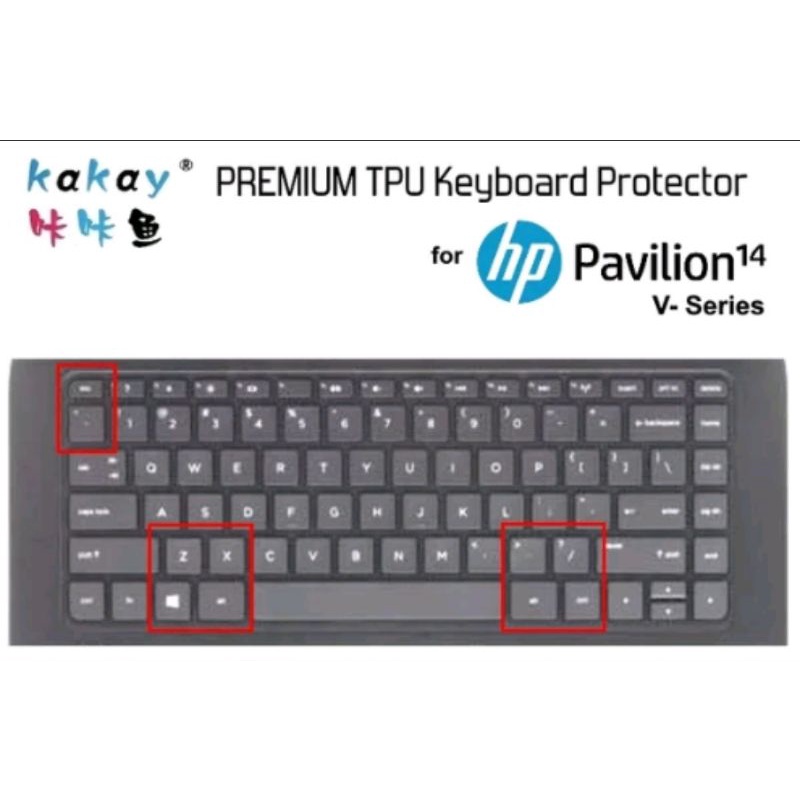 Keyboard Protector Laptop HP Pavilion 14 -D010AU 14-D012TU 14-040T 14-D010TU  14-TU12TJ 14-R008TX