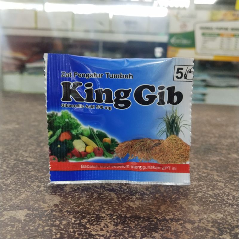 ZPT zat pengatur tumbuh KING GIB 5 gram