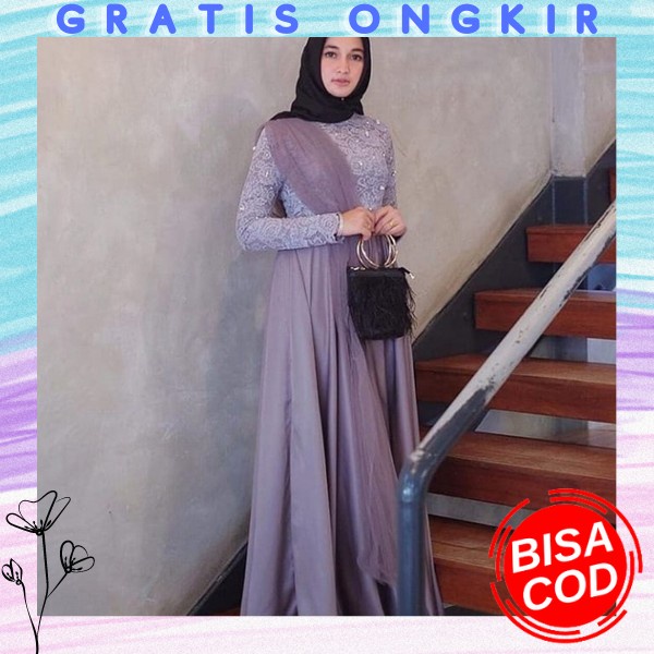 Deres Lebaran Idulfitri Model Terbaru Pakaian Muslim Cwe Remaja Bahan Premium Bsju Sarii Perempuan R