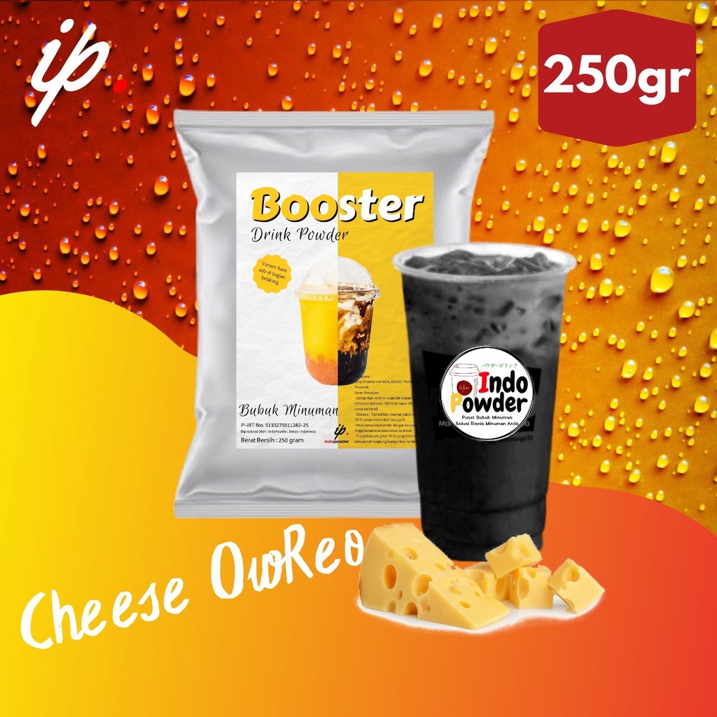 250 GRAM - Bubuk CHEESE OWREO 250gr - Bubuk Minuman CHEESE OWREO 250gr