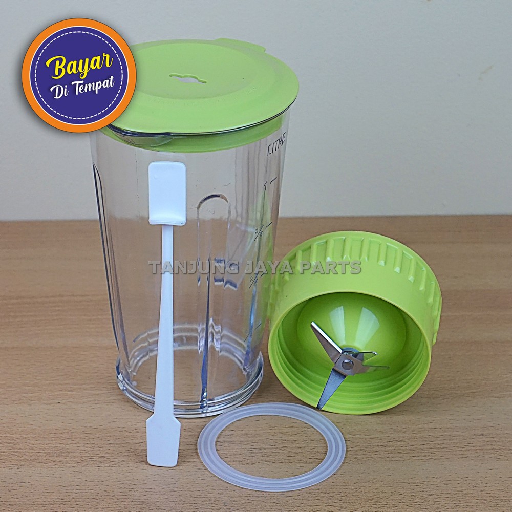 [BAYAR DI TEMPAT] Gelas Blender SET MIYAKO BARU-Pisau BL 101-102-301-152 GEAR PLASTIK