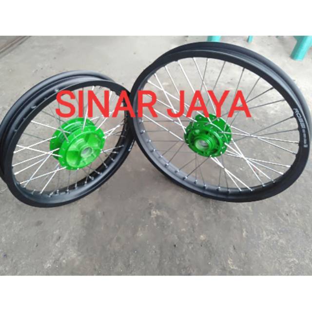 velg jari custom japstyle cross ring 21 18 19 16 17 14 basis scorpio klx vixion byson gl kaze dll