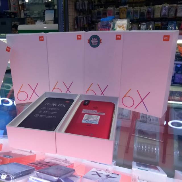 XIAOMI MI 6X RAM 6GB ROM 64GB ROM GLOBAL STABLE DISTRIBUTOR ORIGINAL GARANSI UANG KEMBALI