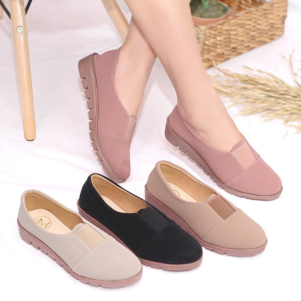 Mym2M Rezilia Sepatu Wanita Slip On Kasual Terlaris ., .,