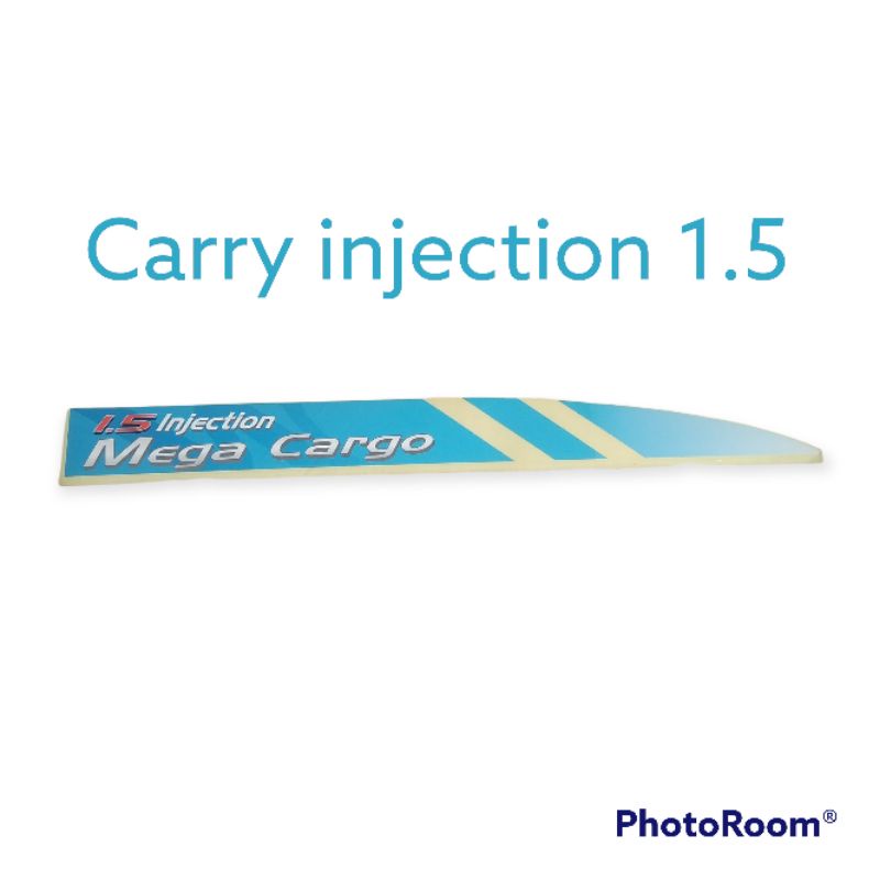 sticker list body samping carry Futura pick up bak