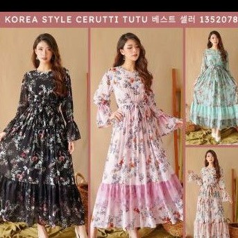 Gamis Korea Style Pink Yuna 02