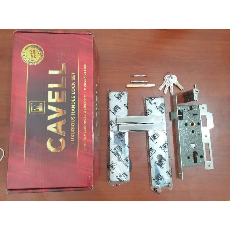 KUNCI PINTU CAVELL FE-7446 CP/SN