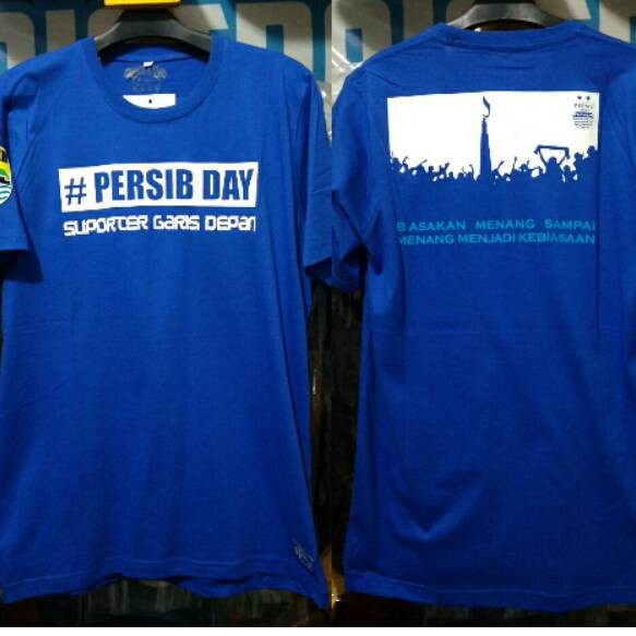 Baju persib day kaos viking murah pria M L XL