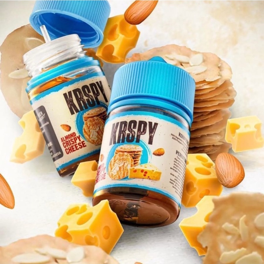 LIQUID KRSPY - LIQUID KRSPY ALMOND CRISPY CHEESE - 60ML