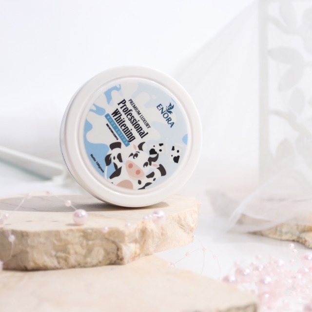 ENORA PREMIUM LUXURY PROFESSIONAL WHITENING BODY LOTION kemasan 100 gram (Tidak Instant White)