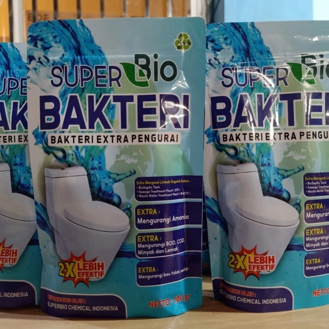 Bubuk Bakteri Pengurai Tinja - Pengurai Tinja, Bakteri Pengurai Limbah Tinja, Superbio Bakteri