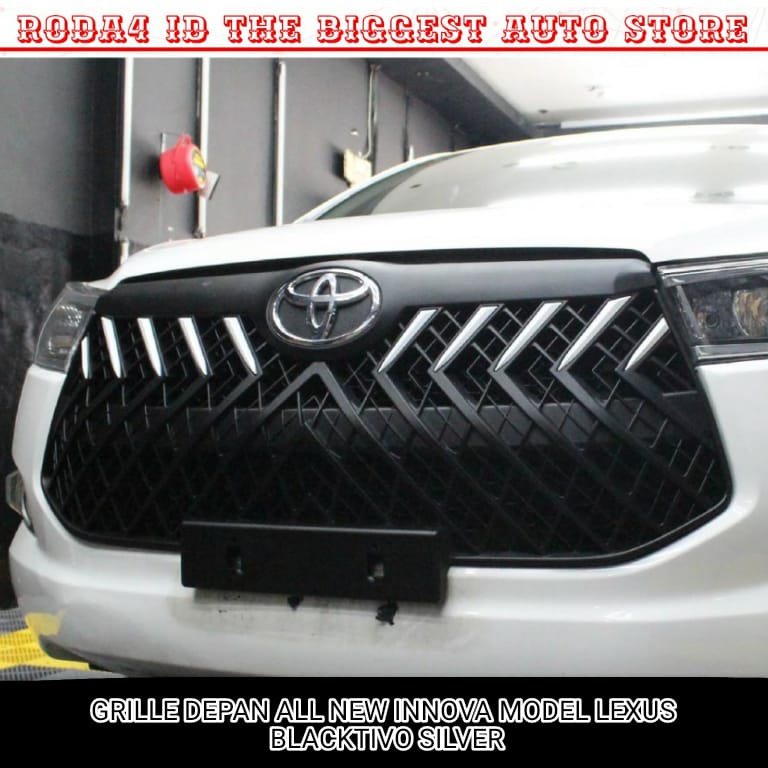 Grill All new Innova 2016 Model Lexus Blacktivo Silver