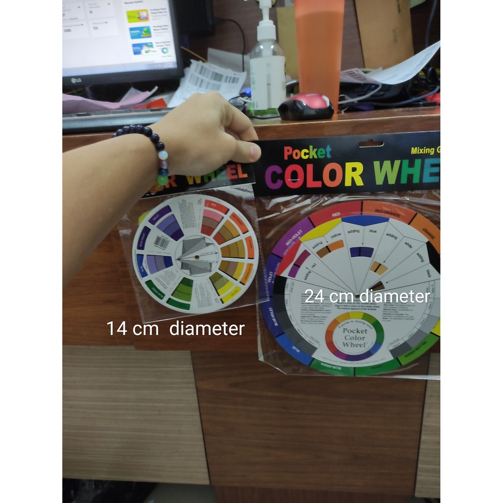 

color wheel diameter 24 cm