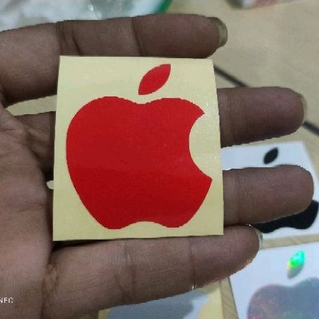 stiker apple cutting stiker motor mobi