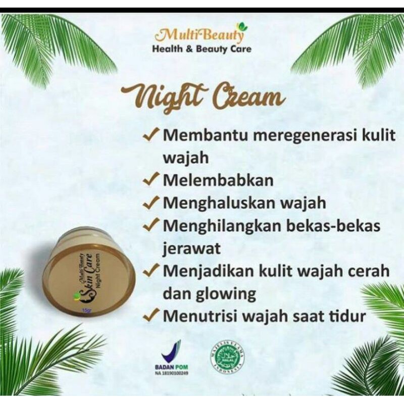 Multi Beauty Skincare (night cream)