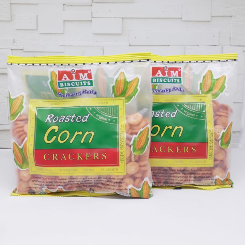 

AIM biscuit roasted corn 180gr