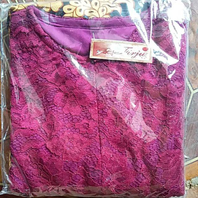 Batik Couple Gamis Brokat Busui Kalitan Gurita 2507