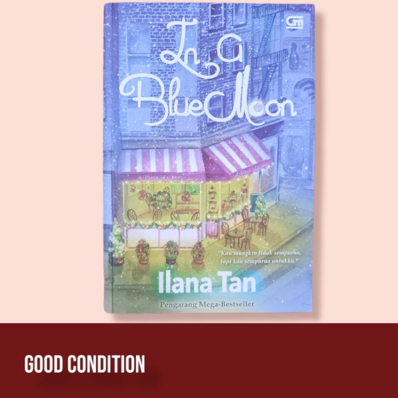 In a Blue moon - ilana tan preloved buku novel
