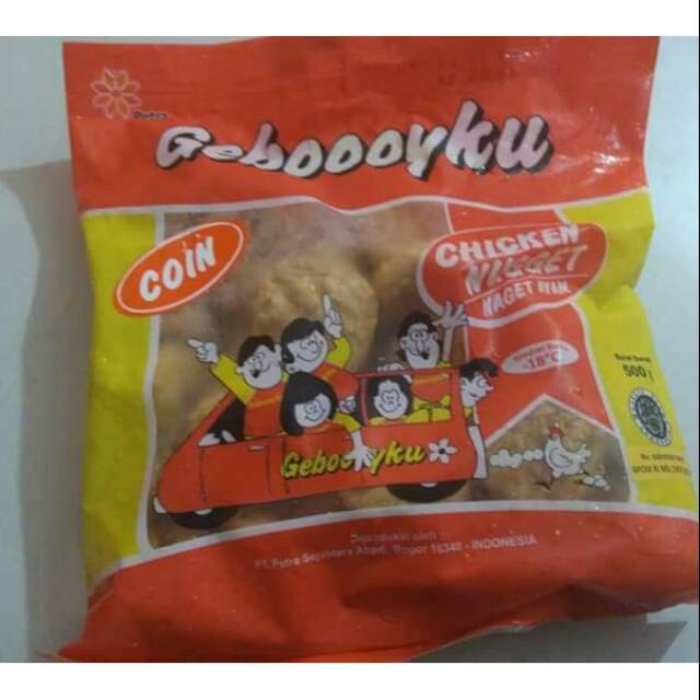 

Nugget ayam gebooy ku