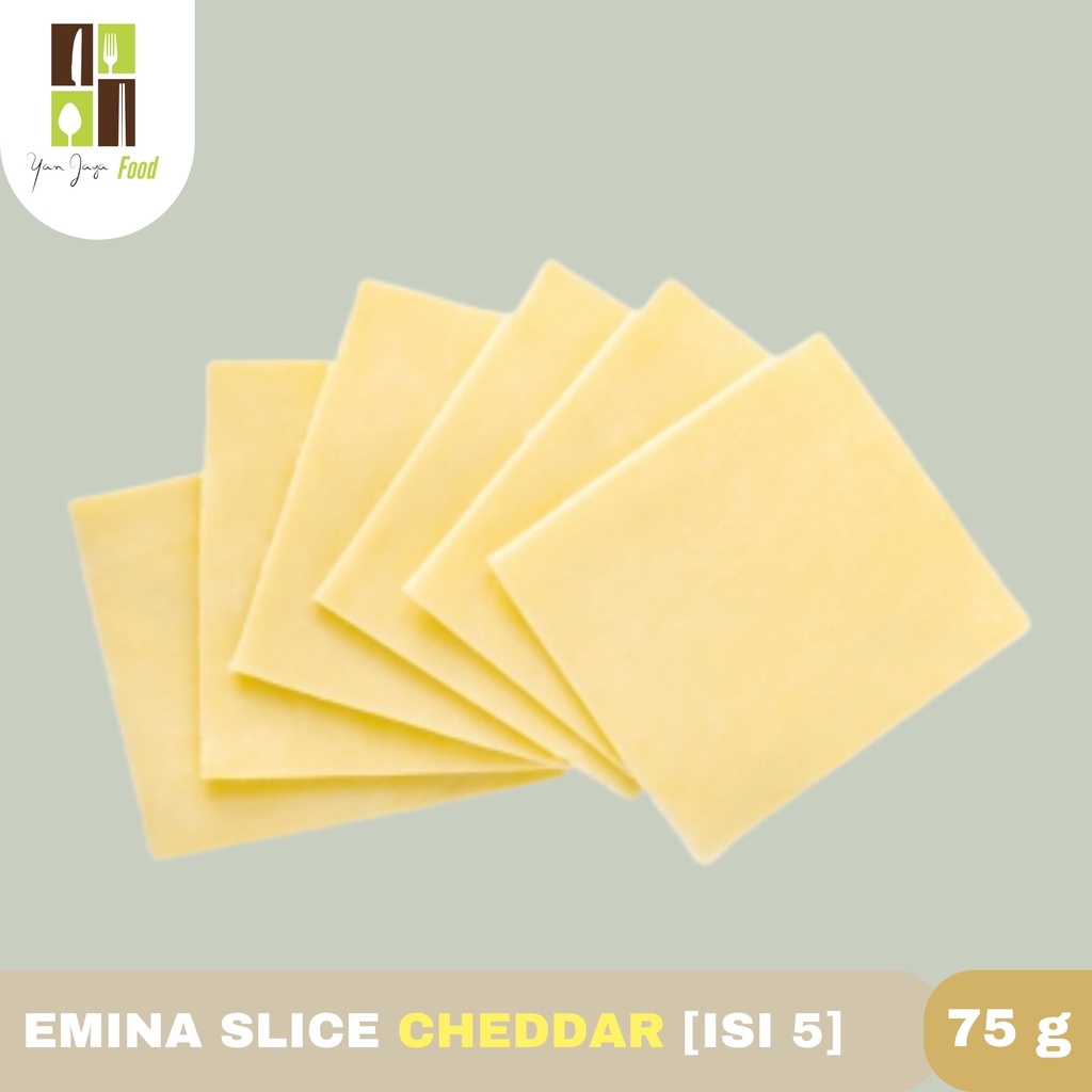 Emina Slice Cheddar isi 5 x 15g [75g]/ Isi 10 x 15g [150g]