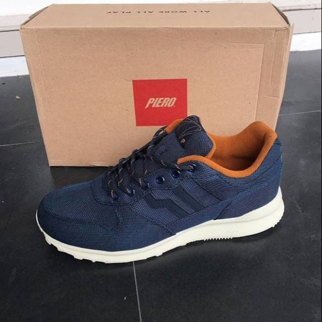 Piero joger full mesh insignia brown