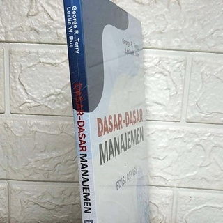 Jual BUKU ORI DASAR - DASAR MANAJEMEN Edisi Revisi George R. Terry ...