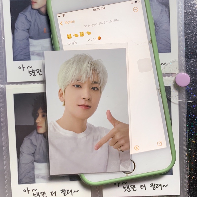 [booked] pc seventeen 7th anniversary charm wonwoo | pc only