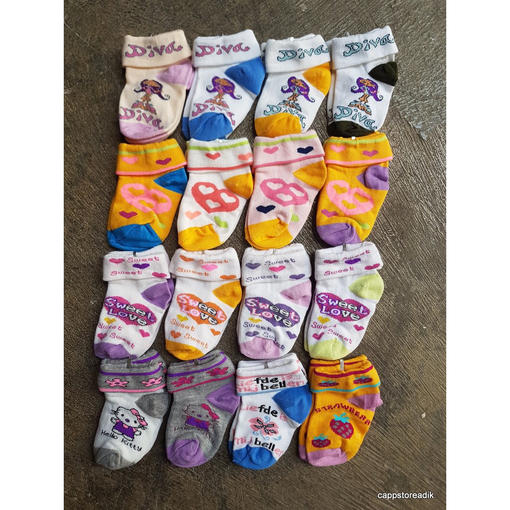 Kaos kaki bayi tebal BABY socks KKBABY-LIPAT