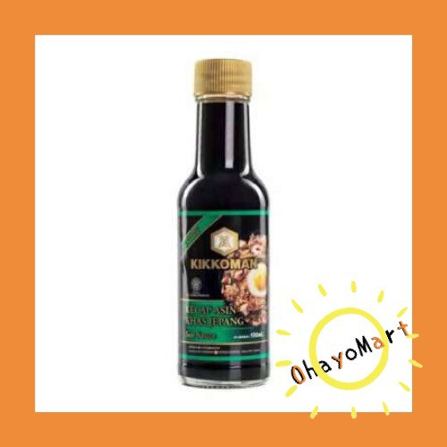 Kikkoman kecap Asin Khas Jepang / Kikkoman Soy sauce 150ml