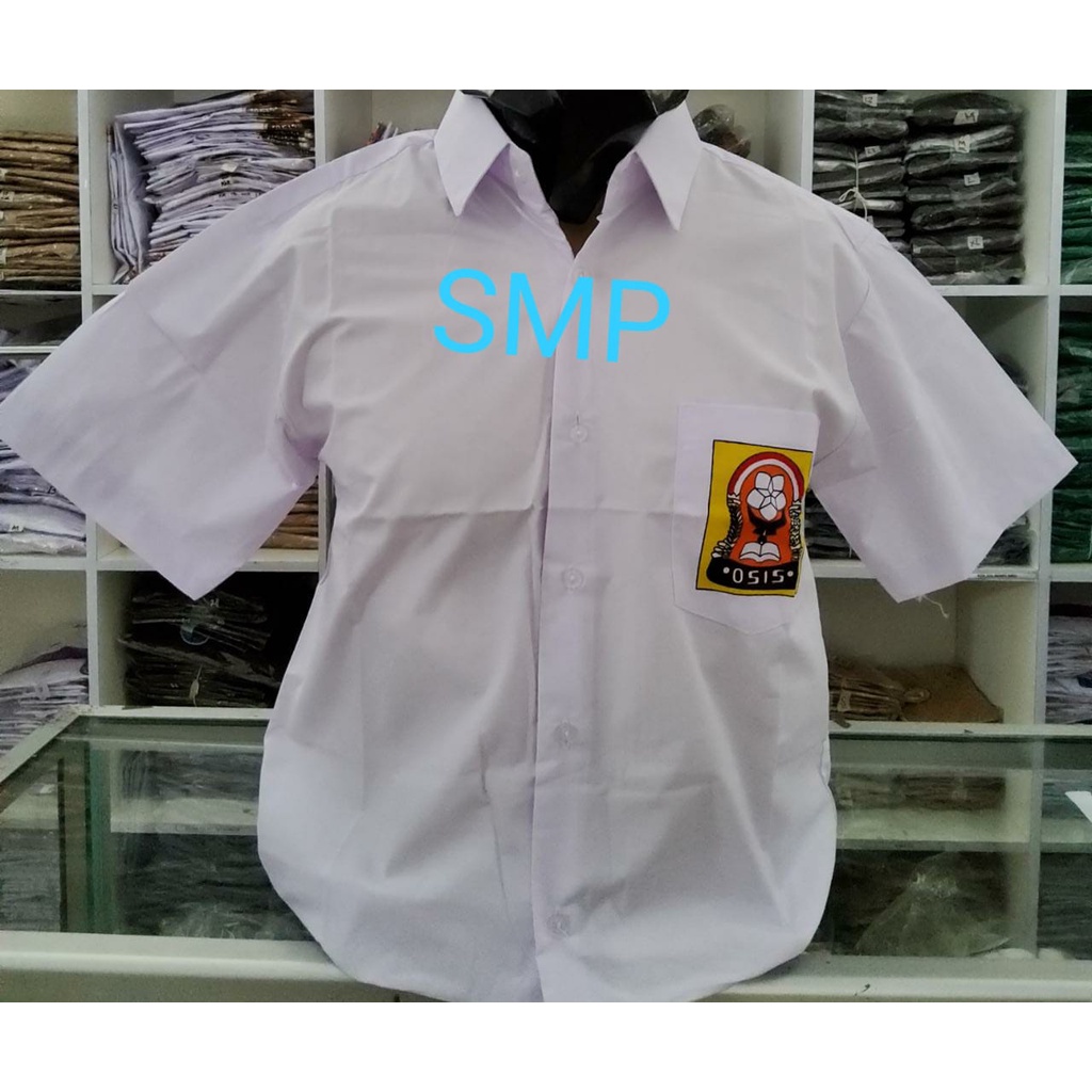 Baju Seragam Sekolah Merk SERAGAM Baju Putih SMP, SMA/SMK &amp; Polos