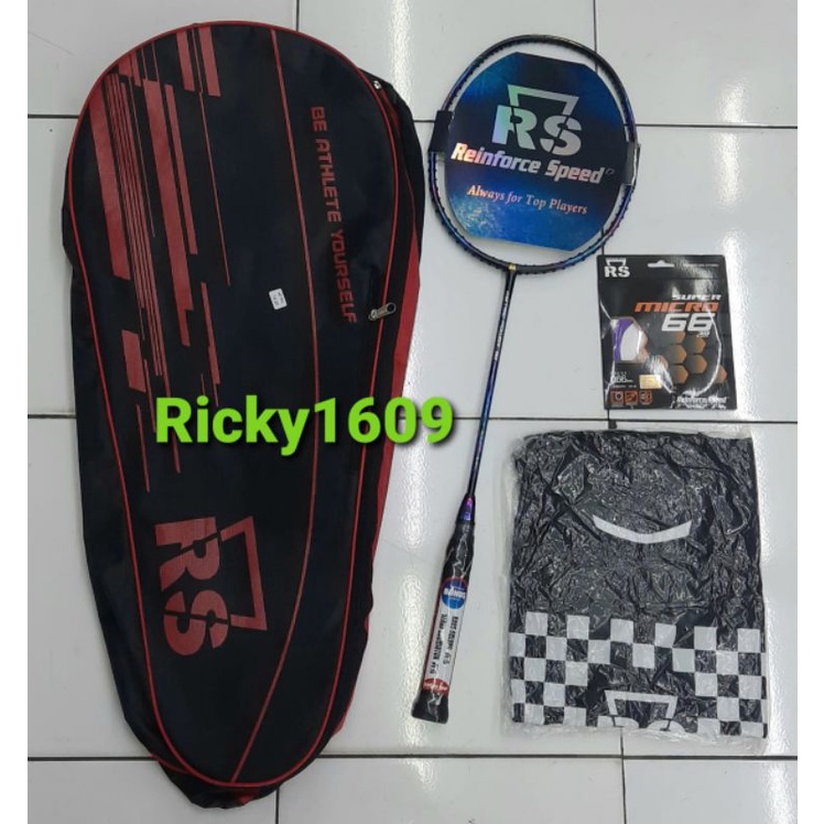 RAKET BADMINTON RS METRIC POWER 16 N-III - H.M GRAPHITE - ORIGINAL REINFORCE SPEES