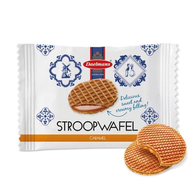 

Daelmans Stroopwafel 78gr Caramel Waffles Soft isi 2 Keping per Pack