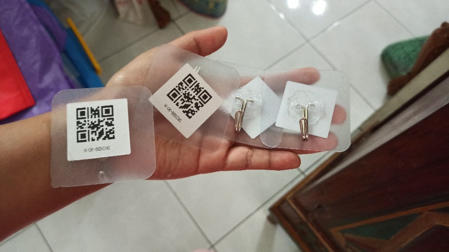 Gantungan Hook Tempel Hook Ajaib Aksesori Kamar Mandi Kait Dinding Tanpa Paku Baju Kunci Dapur Kamar