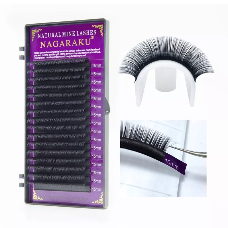 NAGARAKU MINK SINGLE SIZE For Eyelash Extansion